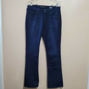 Big Star Blue Dark Wash Sarah Slim Bootcut Size 28P